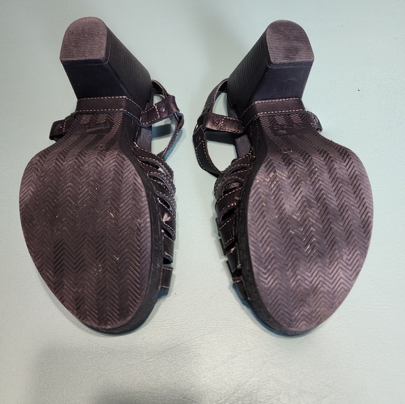 Dansko Randa Black Leather Heal Women's Size 9 - Picture 7 of 9